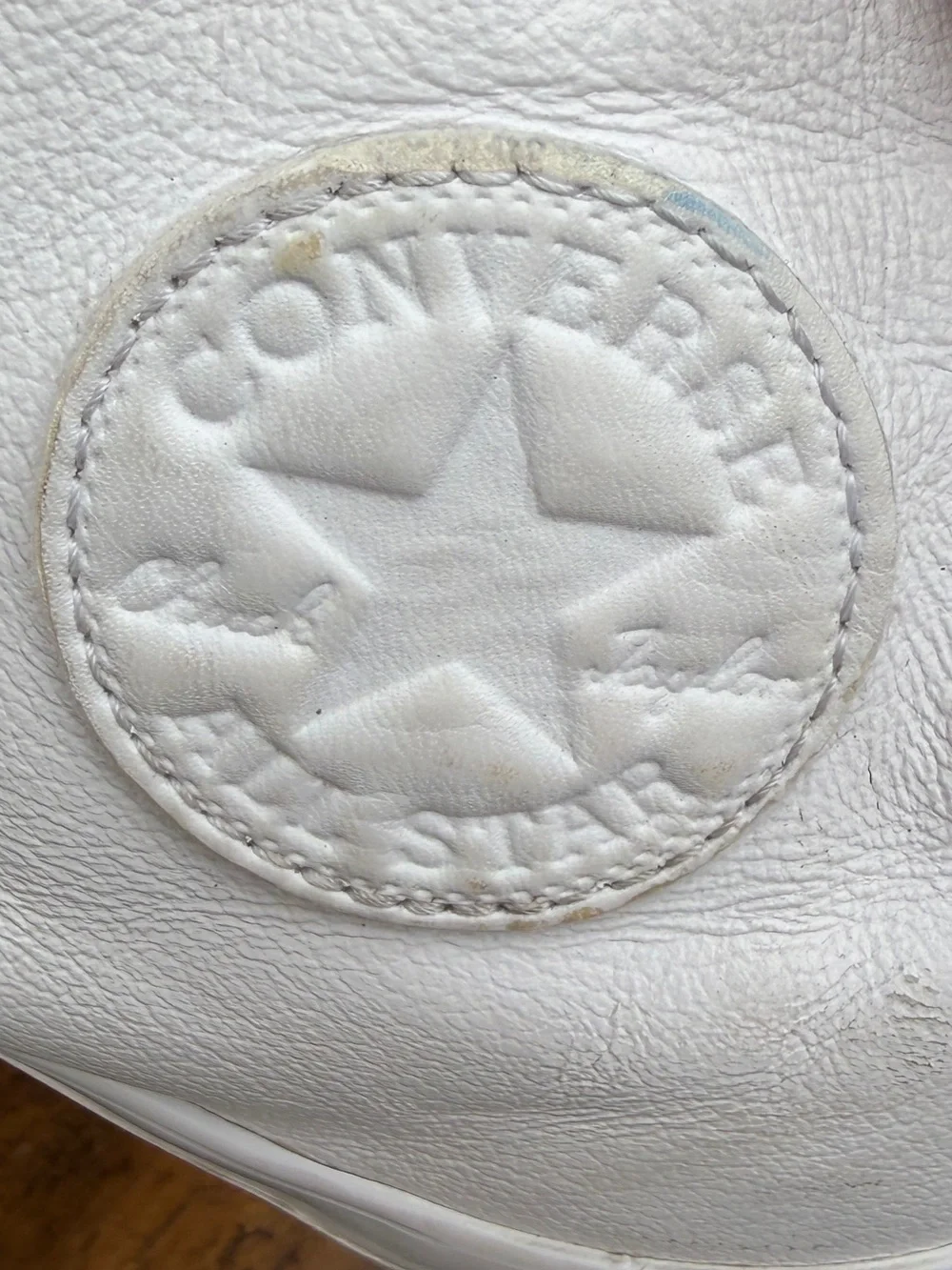 Converse White High-Top Sneakers